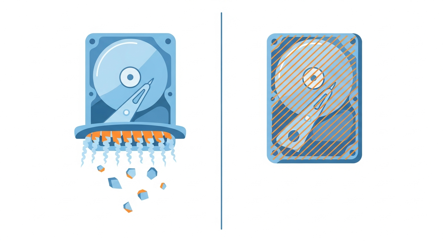 hard drive shredding