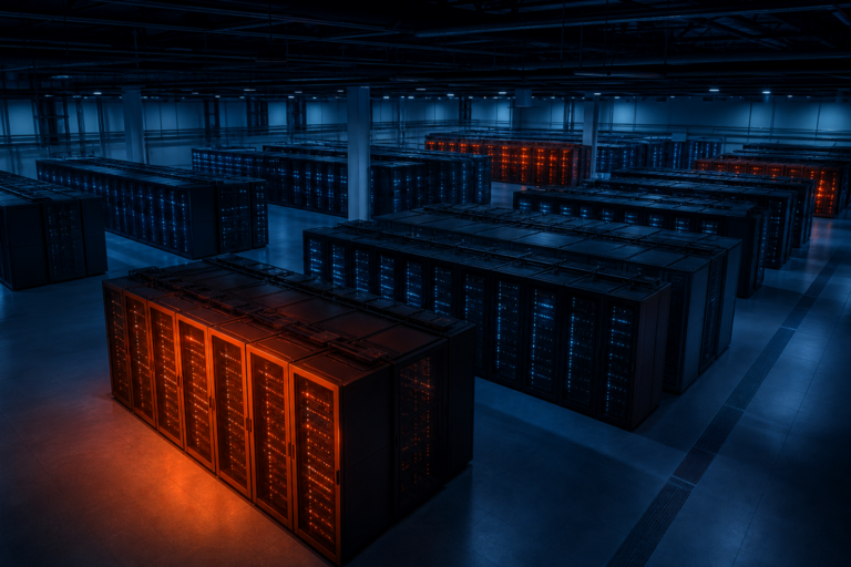 South Staffs Water's £963K ICO Fine: Why Legacy IT Is Your Biggest 2026 Security Risk 8 Legacy server hardware in dark data centre with warning amber lights indicating end-of-life equipment posing security risk