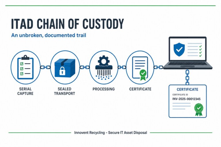 ITAD Chain of Custody: What UK Businesses Should Demand 7 itad chain of custody infographic 1